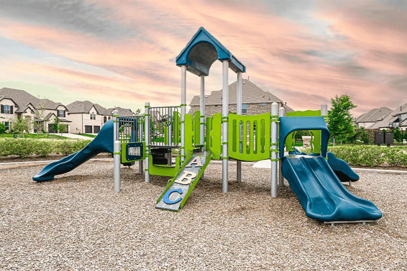 Playground pictured in the official Collinsbrook Farm community gallery