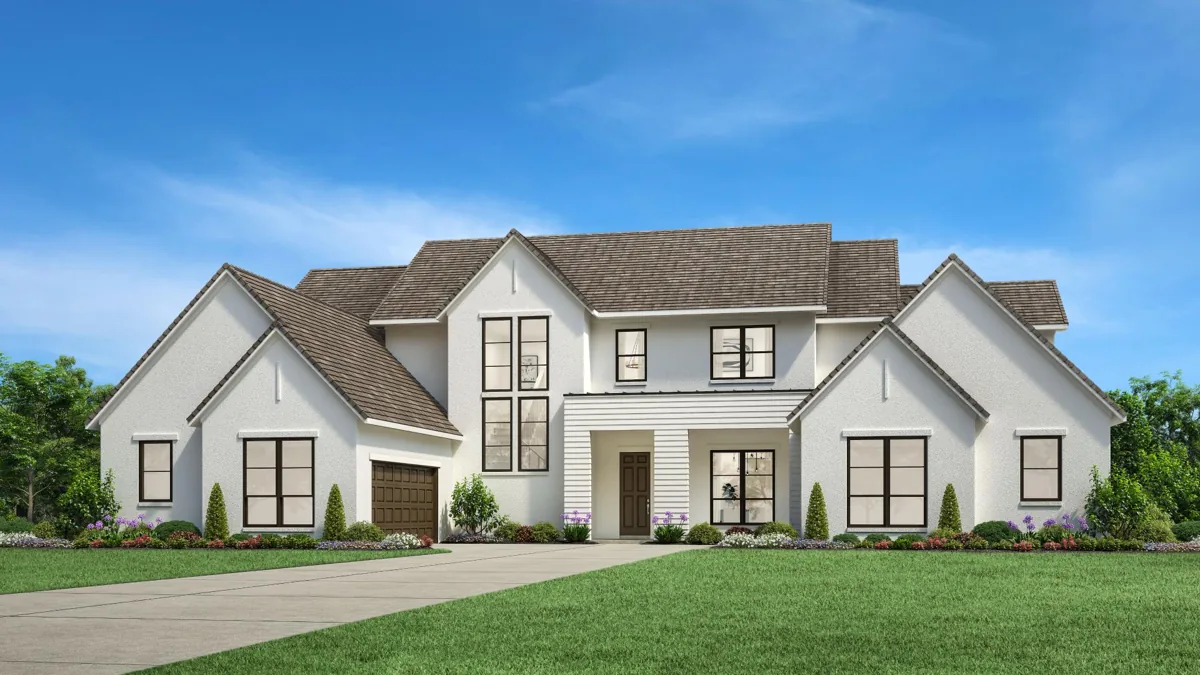 Toll Brothers rendering of the Heidelberg Transitional exterior