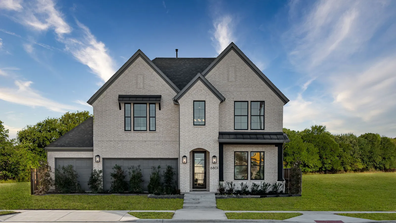 Landon Homes Classic Series model at 6801 Baxley Road in Fields East Village