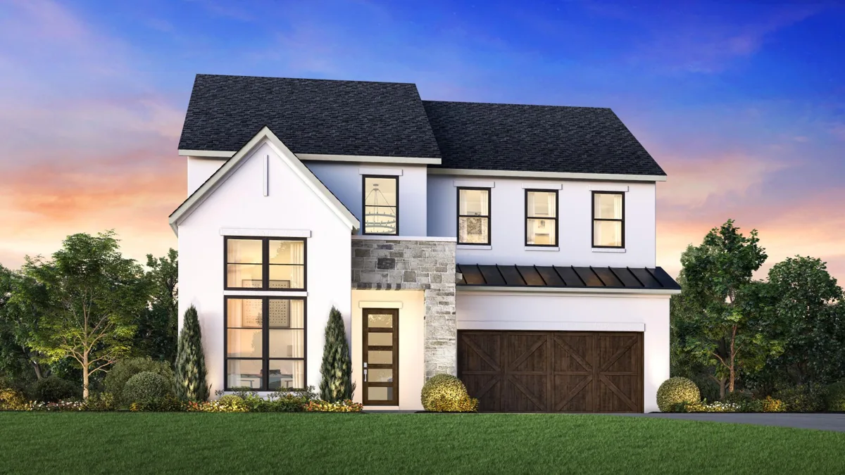 Toll Brothers rendering of Barnaby Transitional in the Ridge Collection